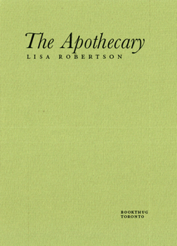 Paperback The Apothecary Book