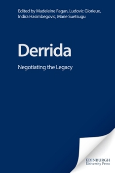 Paperback Derrida: Negotiating the Legacy Book