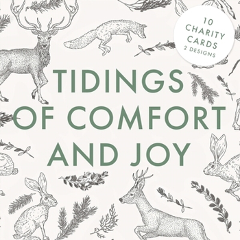 Gift Spck Charity Christmas Cards with Bible Verse, Pack of 10, 2 Designs: Winter Wildlife Book
