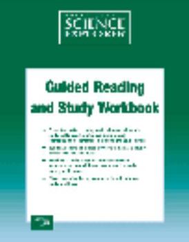 Paperback Integrated Science Adventures in Life Earth and Physical Science Guided Reading and Study Workbook Student Edition First Edition 2004c Book