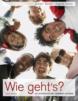 Paperback Wie Geht's?: An Introductory German Course: Student Activities Manual [German] Book