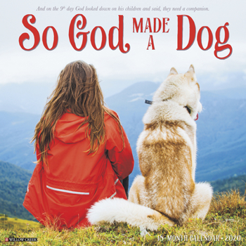 Calendar So God Made a Dog 2020 Wall Calendar Book