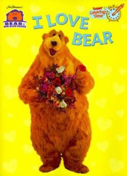 Paperback I Love Bear (Super Coloring Time) Book