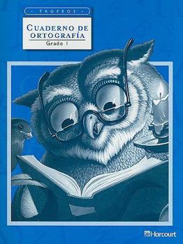 Paperback Trofeos: Guaderno de Ortografia, Grado 1 [Spanish] Book