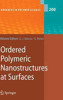 Hardcover Ordered Polymeric Nanostructures at Surfaces Book