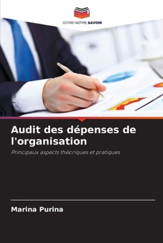 Paperback Audit des dépenses de l'organisation [French] Book
