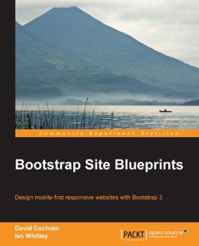 Paperback Bootstrap Site Blueprints Book