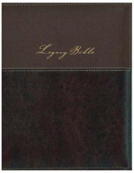 Hardcover Legacy Bible: New International Version, Chocolate/Dark Chocolate, Italian Duo-tone Book