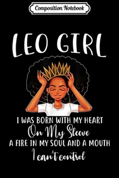 Composition Notebook: I'm a Leo Girl Birthday for Women Journal/Notebook Blank Lined Ruled 6x9 100 Pages
