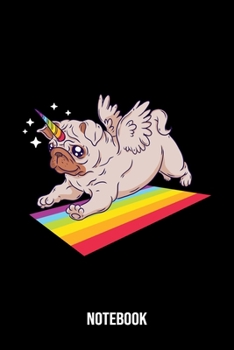 Notebook: Pug Notebook Blank Line Do Lover Journal Lined with Lines 6x9 120 Pages Checklist Record Book Cute Funny Dog Lovers Take Notes Gift for Dog ... Men Women Kids Christmas Gift for Pug Lover