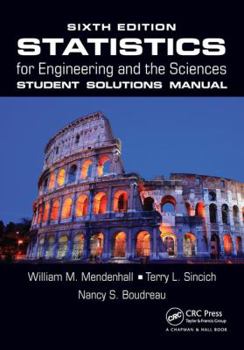 Paperback Statistics for Engineering and the Sciences Student Solutions Manual Book