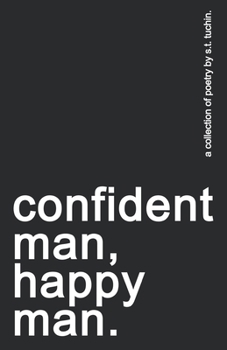 Paperback confident man, happy man. Book