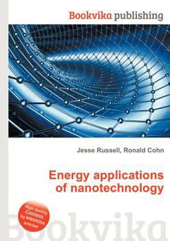 Paperback Energy Applications of Nanotechnology Book