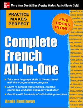 Paperback Practice Makes Perfect: Complete French All-In-One Book