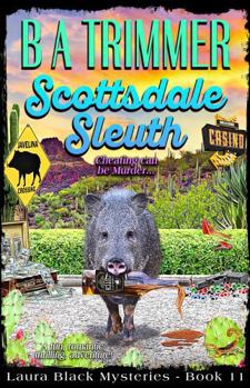 Hardcover Scottsdale Sleuth: a fun, romantic, thrilling, adventure... (Laura Black Mysteries) Book