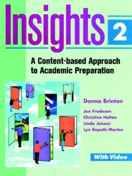 Paperback Insights 2: Content-Based Approach to Academic Preparation Book