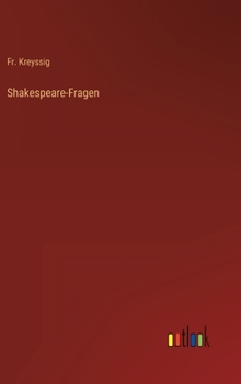 Hardcover Shakespeare-Fragen [German] Book