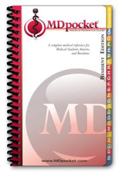 Spiral-bound Mdpocket Medical Reference Guide: Resident Edition Book