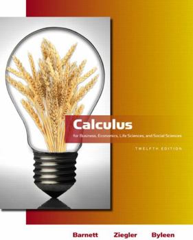 Hardcover Calculus for Business, Economics, Life Sciences and Social Sciences Book