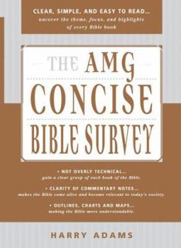 Hardcover The Amg Concise Survey of the Bible Book