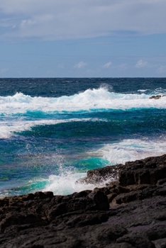 Paperback Mauritius Coastline Journal: 150 Page Lined Notebook/Diary Book