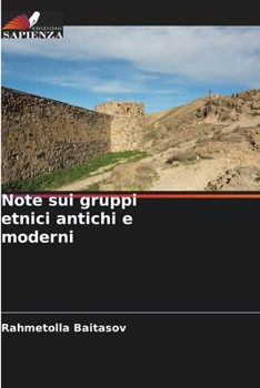 Paperback Note sui gruppi etnici antichi e moderni [Italian] Book