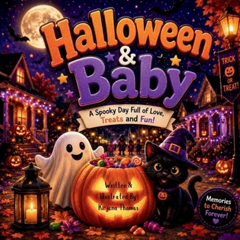 Paperback Halloween & Baby Book