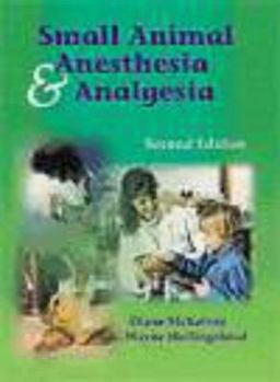 Paperback Small Animal Anesthesia & Analgesia Book