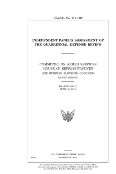 Independent Panel’s assessment of the Quadrennial Defense Review