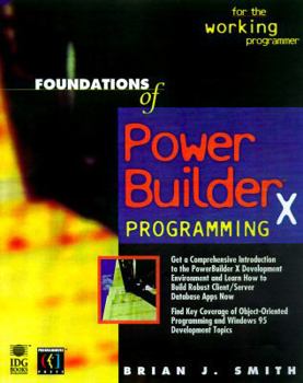 Paperback Foundations of Powerbuilder 5.0 Programming Book