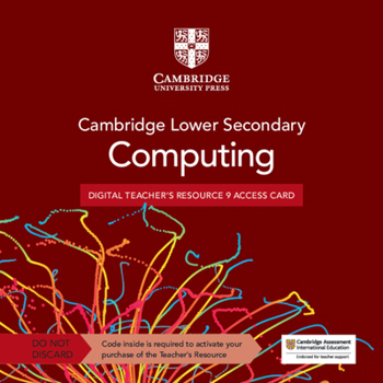 Misc. Supplies Cambridge Lower Secondary Computing Digital Teacher's Resource 9 Access Card Book