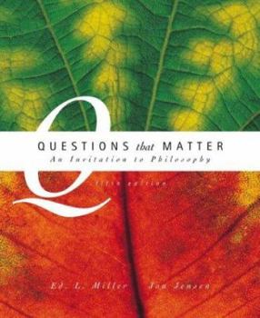 Hardcover Questions That Matter with Free Philosophy Powerweb Book