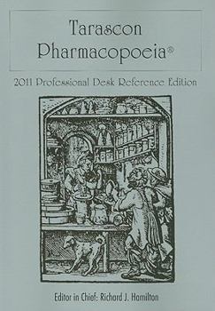 Paperback Tarascon Pharmacopoeia 2011 Professional Desk Reference Edition Book