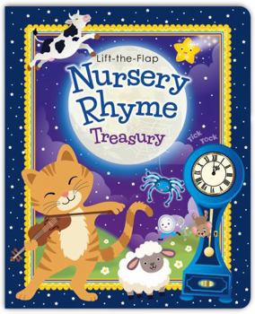 Hardcover LIFT-THE FLAP NURSERY RHYME TREASURY Book