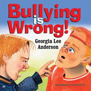 Paperback Bullying is Wrong Book