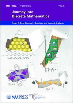 Hardcover Journey Into Discrete Mathematics Book