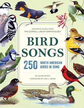 Hardcover Bird Songs: 250 North American Birds in Song Book