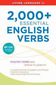 Paperback 2,000+ Essential English Verbs Book