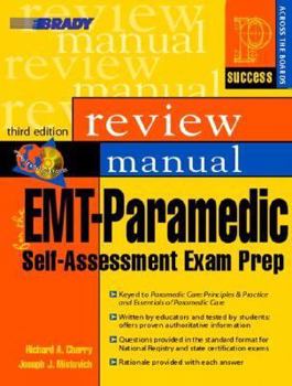 Paperback EMT-Paramedic Self-Assessment Success Across the Boards Exam Prep Review Manual Book