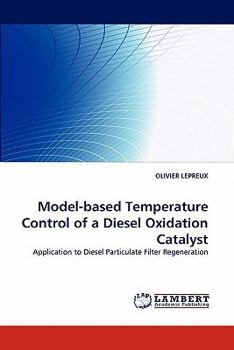 Paperback Model-based Temperature Control of a Diesel Oxidation Catalyst Book