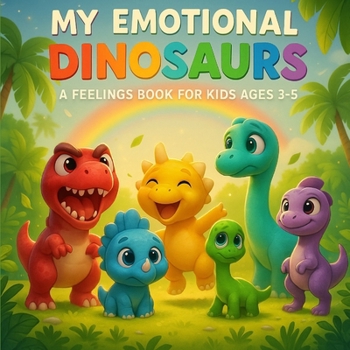 Paperback My Emotional Dinosaurs: A Feelings Book for Kids Ages 3-5 Book