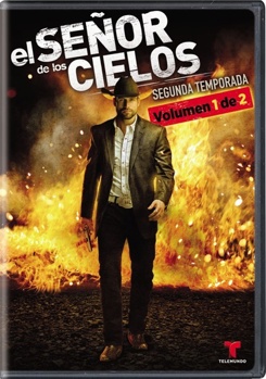 DVD El Senor De Los Cielos: Segunda Temporada: Volumen 1 De 2 [Spanish] Book