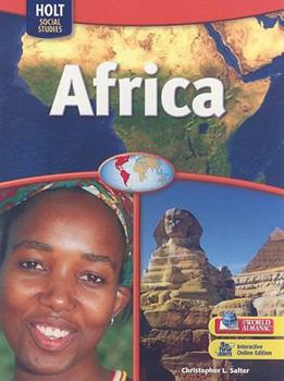 Hardcover Geography Middle School, Africa: Student Edition 2009 Book