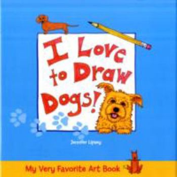 Hardcover I Love to Draw Dogs! Book