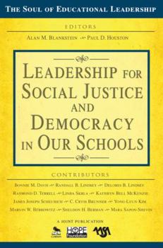 Paperback Leadership for Social Justice and Democracy in Our Schools Book