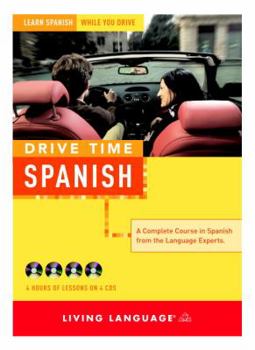 Audio CD Drive Time: Spanish (CD): Learn Spanish While You Drive [Large Print] Book