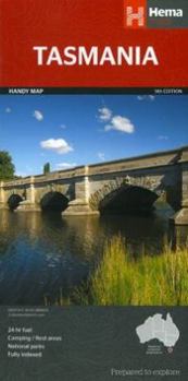 Map Tasmania State Handy Map Book