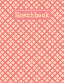 Paperback Sketchbook: 8.5 x 11 Notebook for Creative Drawing and Sketching Activities with Retro Themed Cover Design Book
