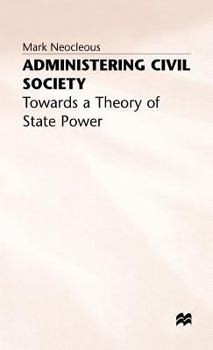 Hardcover Administering Civil Society Book