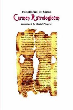 Paperback Carmen Astrologicum Book